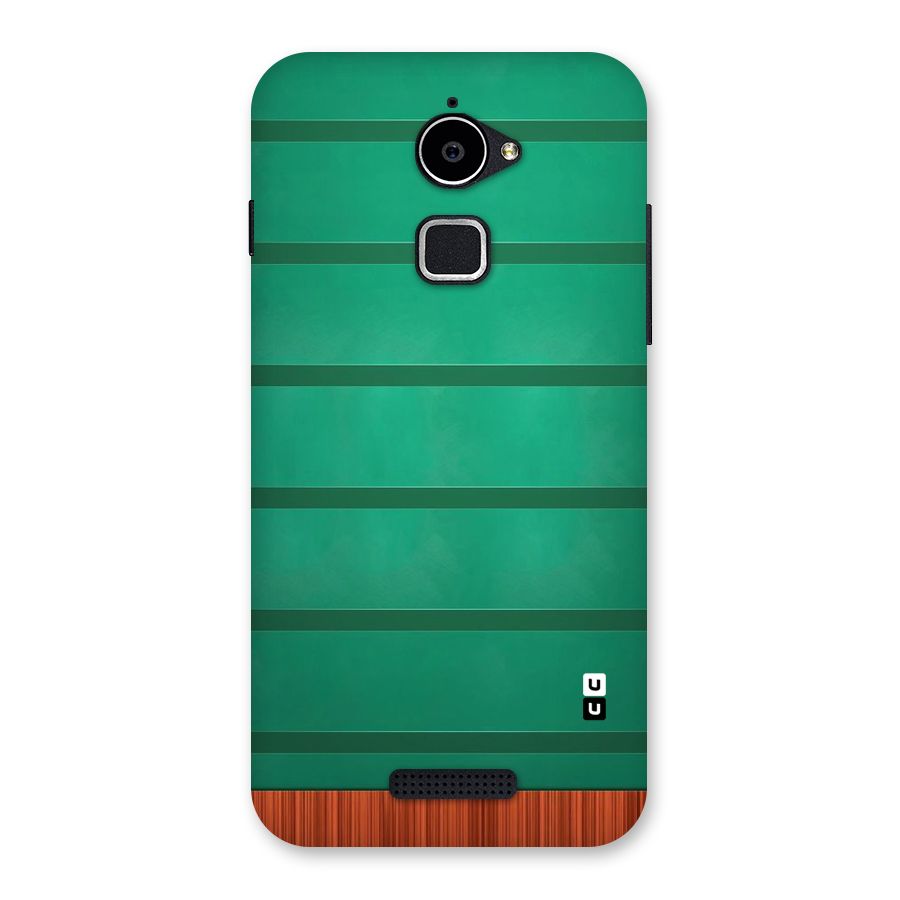 Green Wood Stripes Back Case for Coolpad Note 3 Lite