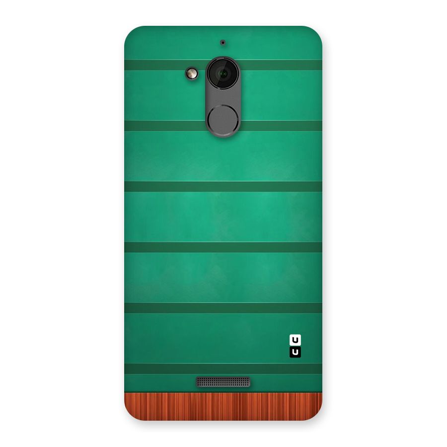 Green Wood Stripes Back Case for Coolpad Note 5