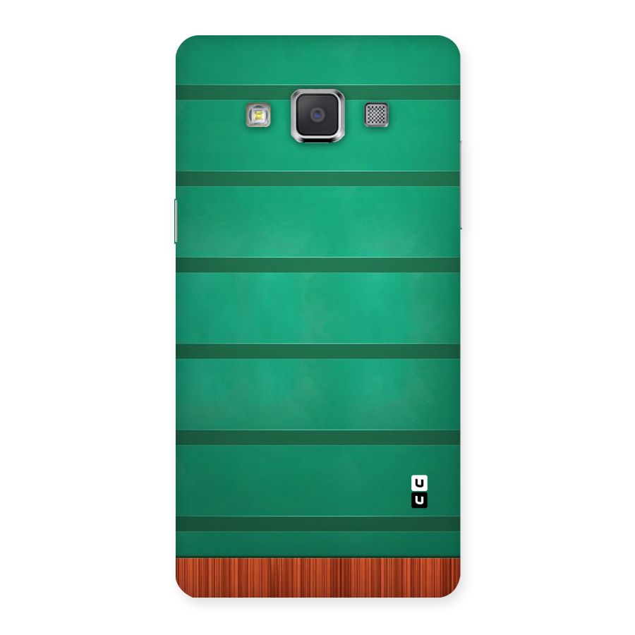 Green Wood Stripes Back Case for Galaxy Grand Max