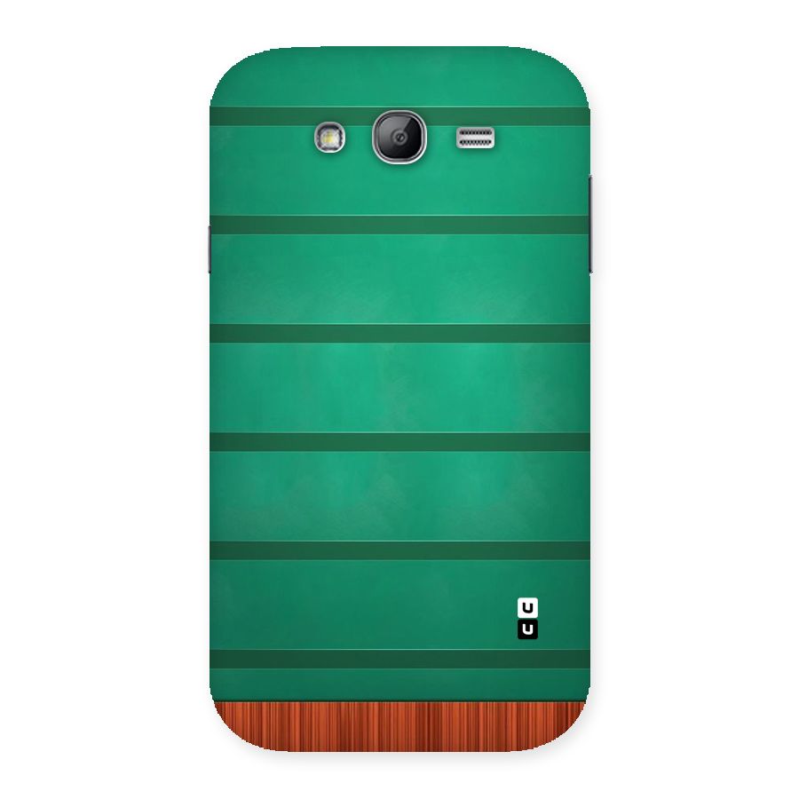 Green Wood Stripes Back Case for Galaxy Grand Neo