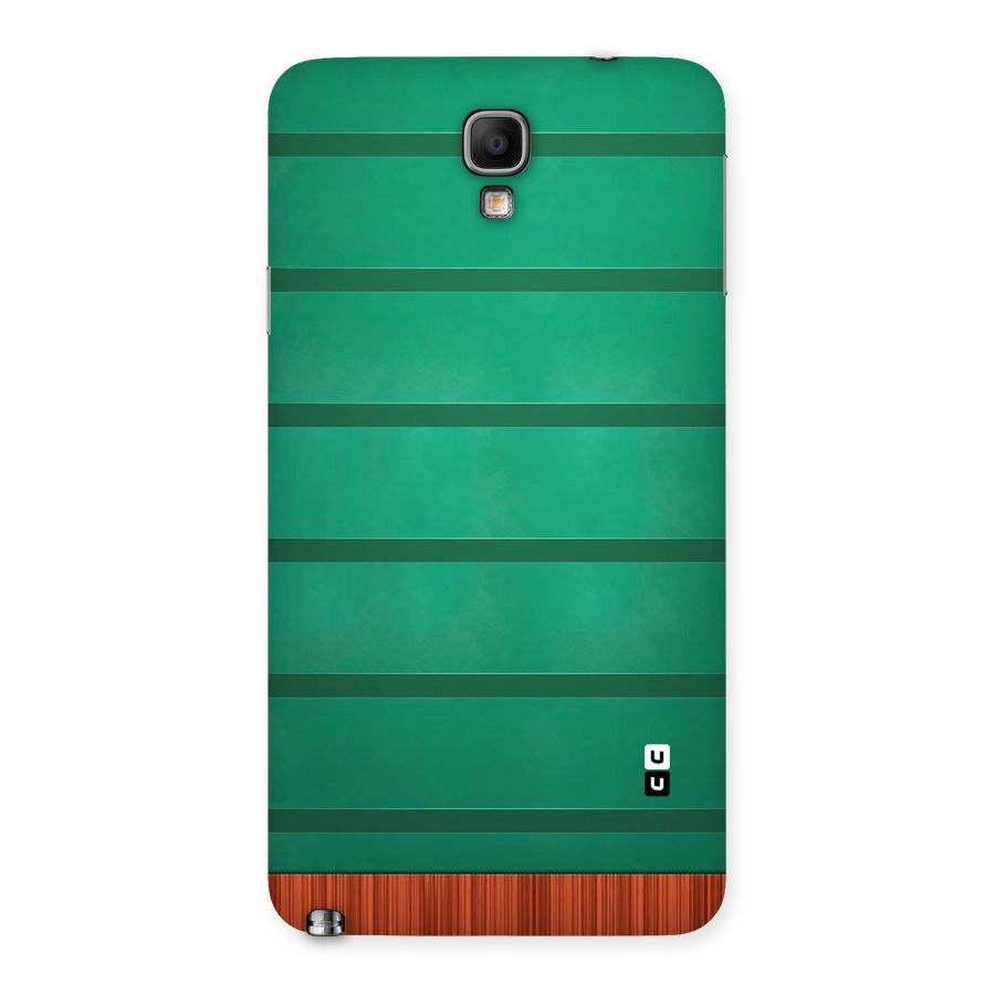 Green Wood Stripes Back Case for Galaxy Note 3 Neo