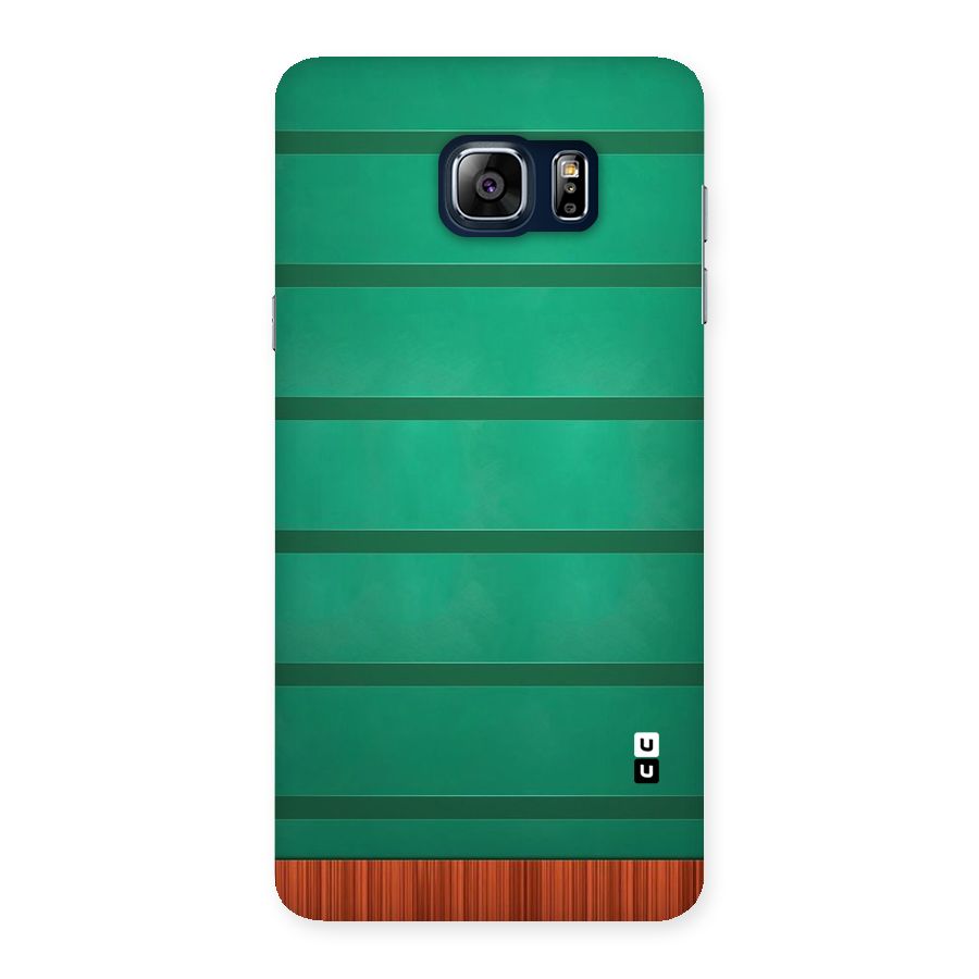 Green Wood Stripes Back Case for Galaxy Note 5
