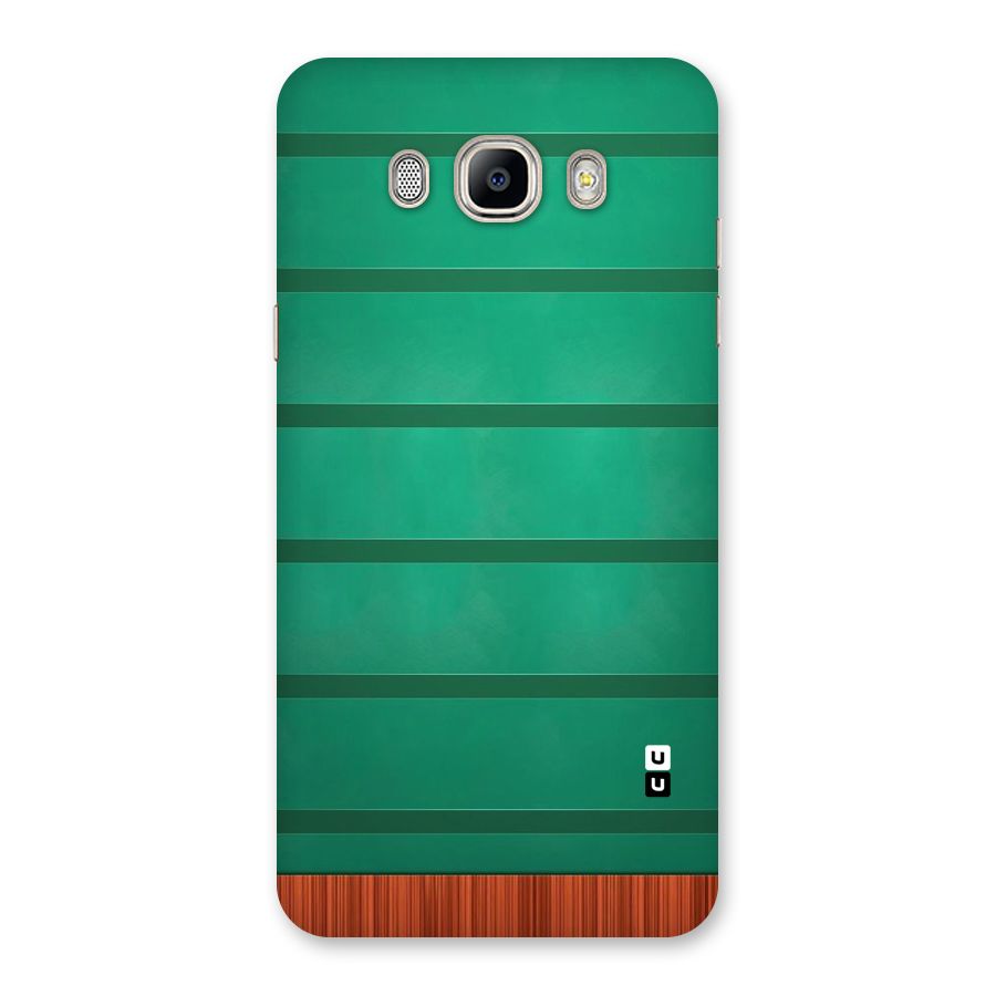 Green Wood Stripes Back Case for Galaxy On8