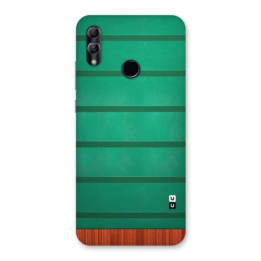 Green Wood Stripes Back Case for Honor 10 Lite
