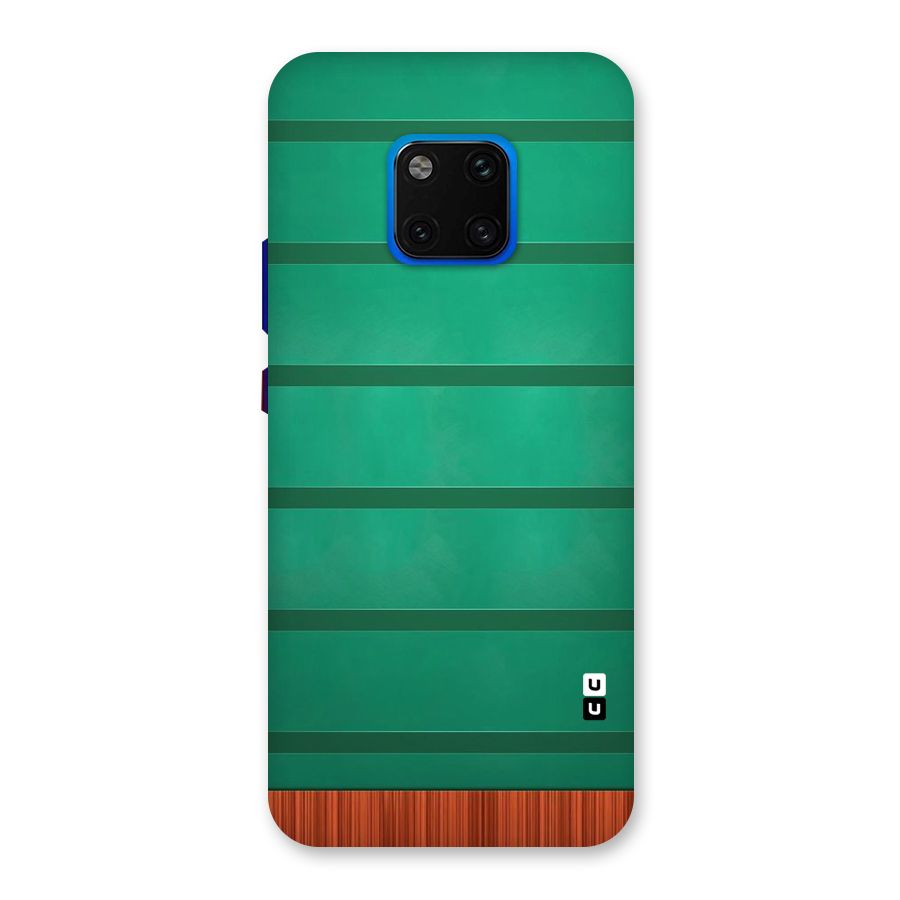 Green Wood Stripes Back Case for Huawei Mate 20 Pro