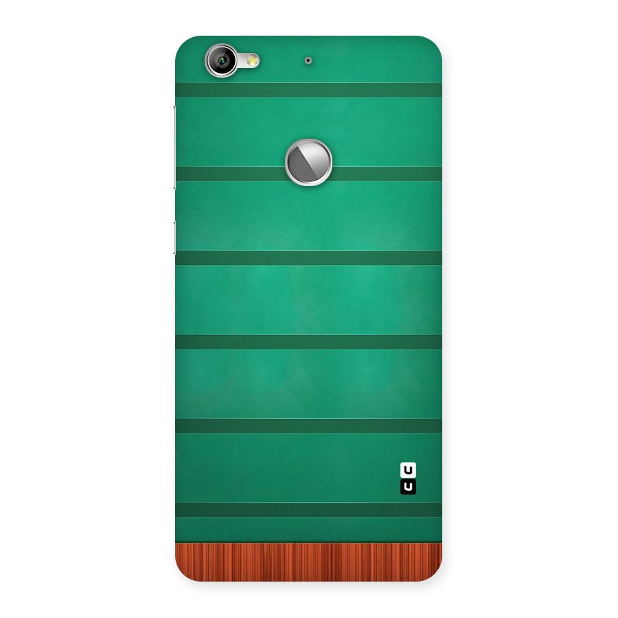 Green Wood Stripes Back Case for LeTV Le 1s
