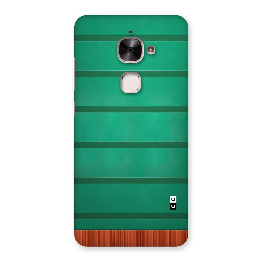 Green Wood Stripes Back Case for Le 2