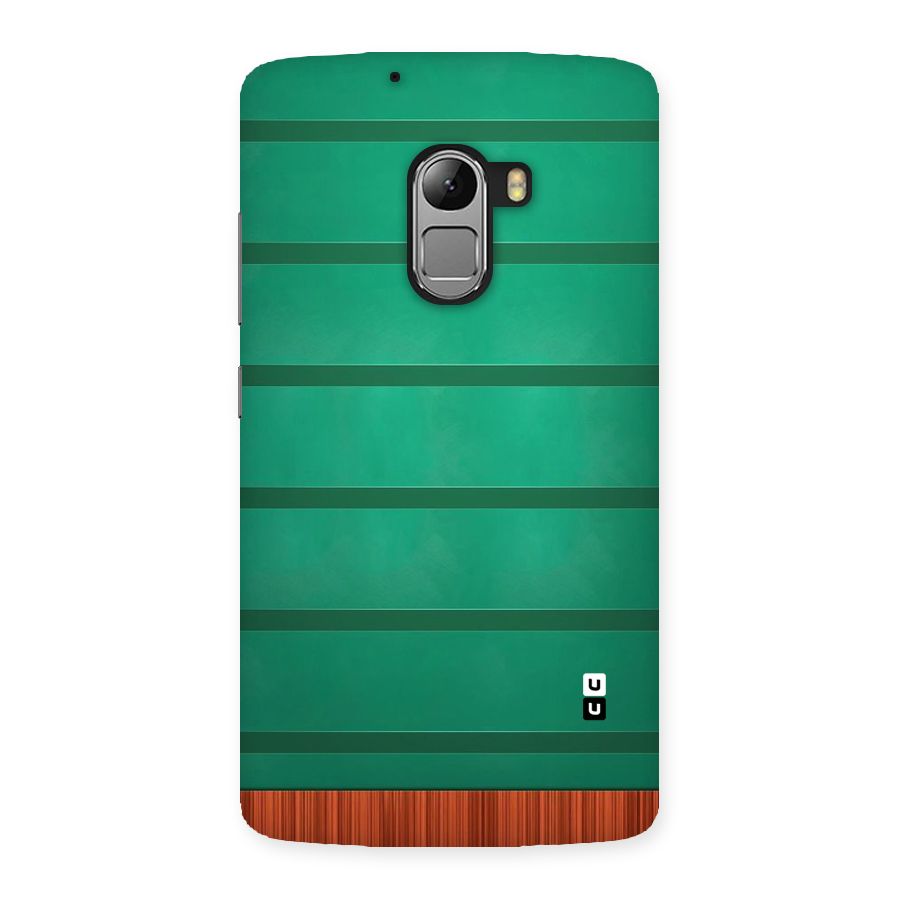 Green Wood Stripes Back Case for Lenovo K4 Note