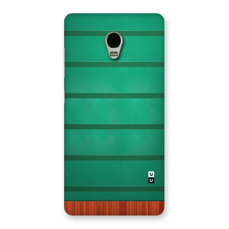 Green Wood Stripes Back Case for Lenovo Vibe P1