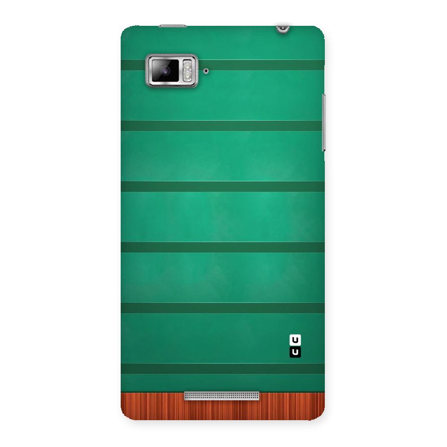 Green Wood Stripes Back Case for Lenovo Vibe Z K910