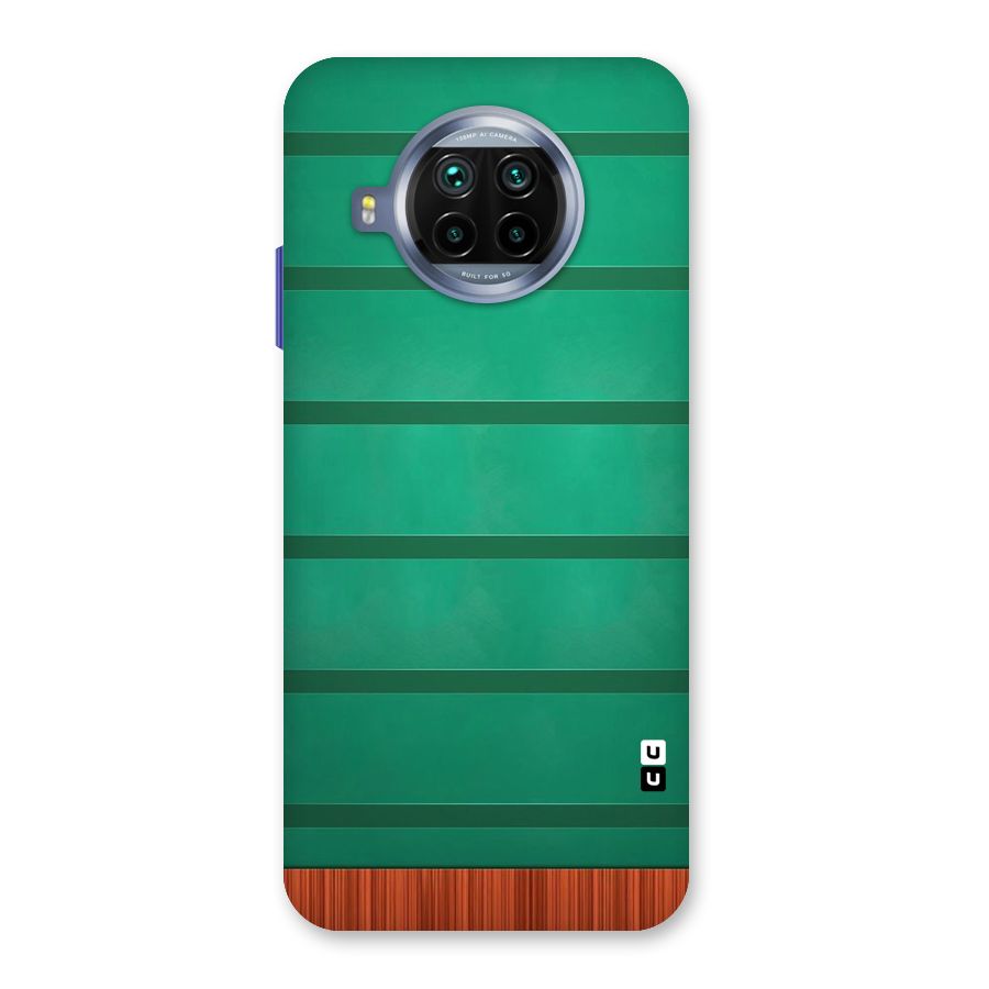 Green Wood Stripes Back Case for Mi 10i