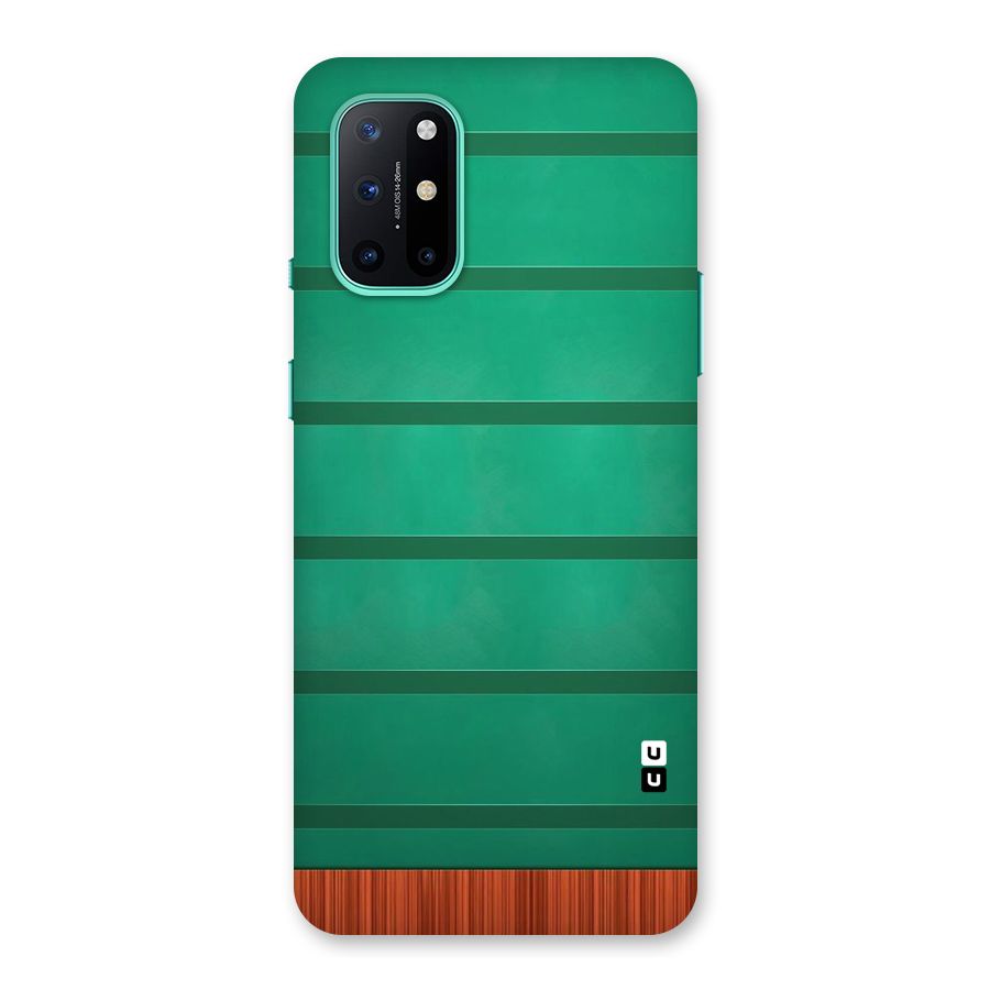 Green Wood Stripes Back Case for OnePlus 8T