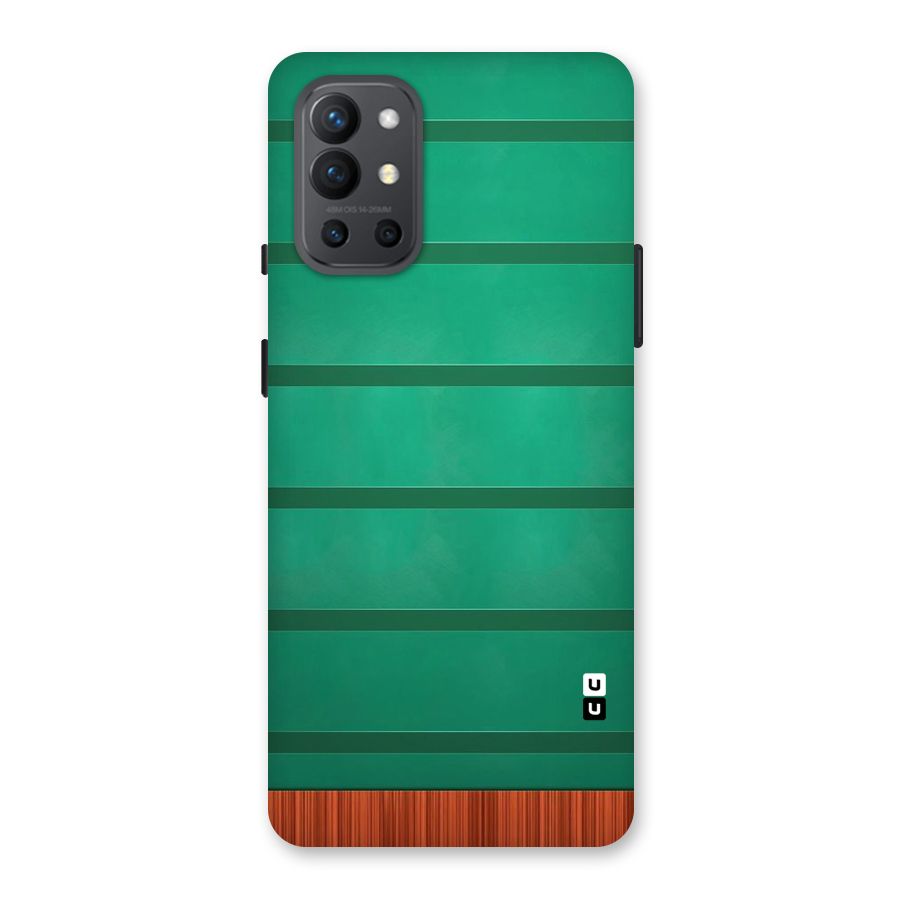 Green Wood Stripes Back Case for OnePlus 9R