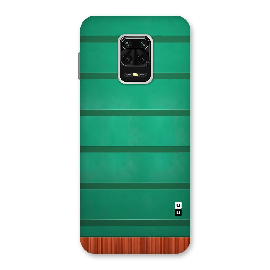 Green Wood Stripes Back Case for Poco M2 Pro