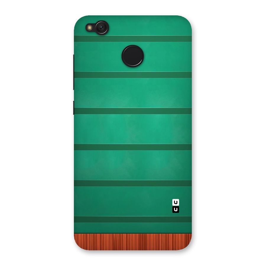 Green Wood Stripes Back Case for Redmi 4