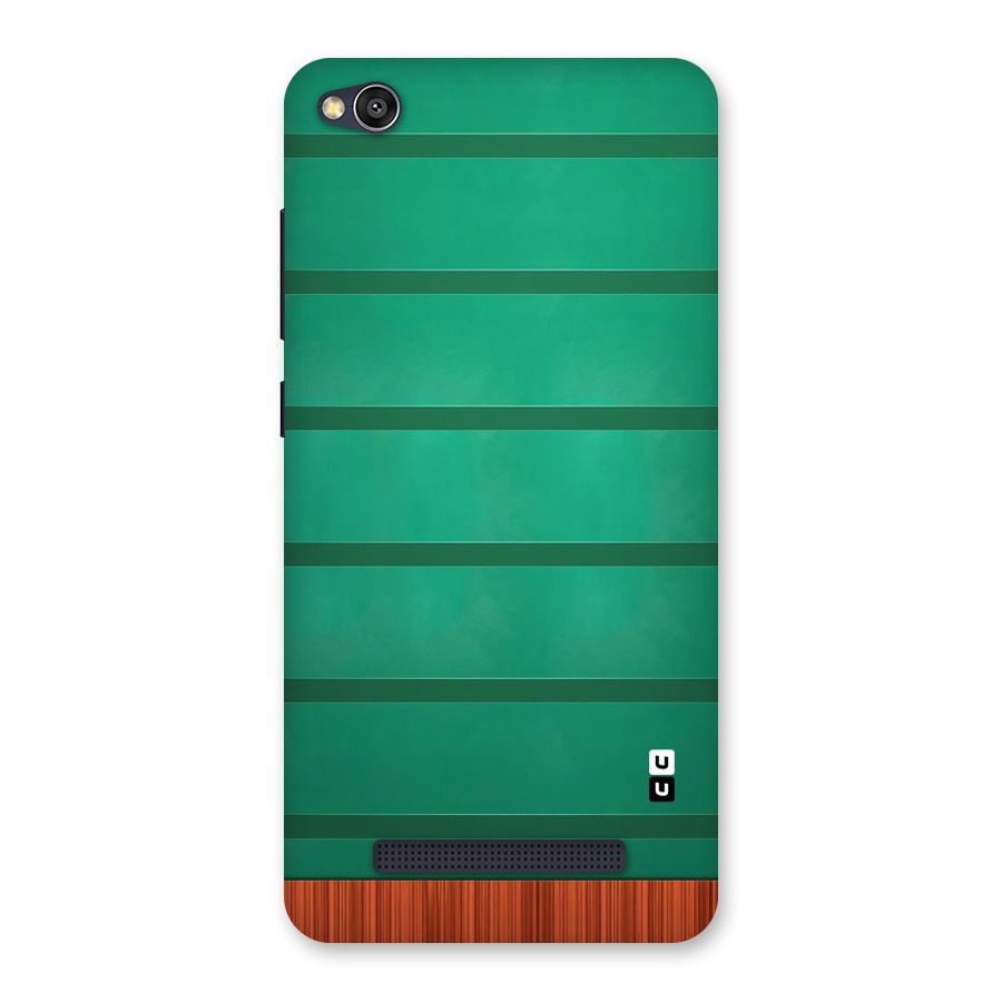 Green Wood Stripes Back Case for Redmi 4A