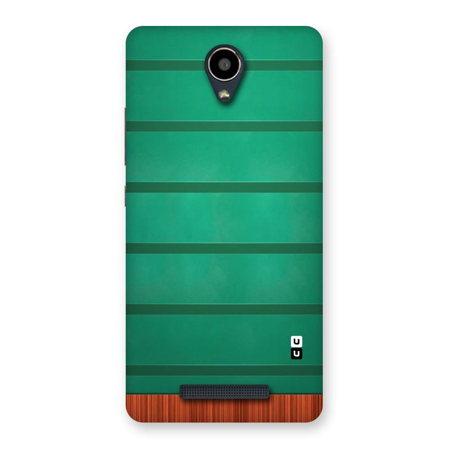 Green Wood Stripes Back Case for Redmi Note 2