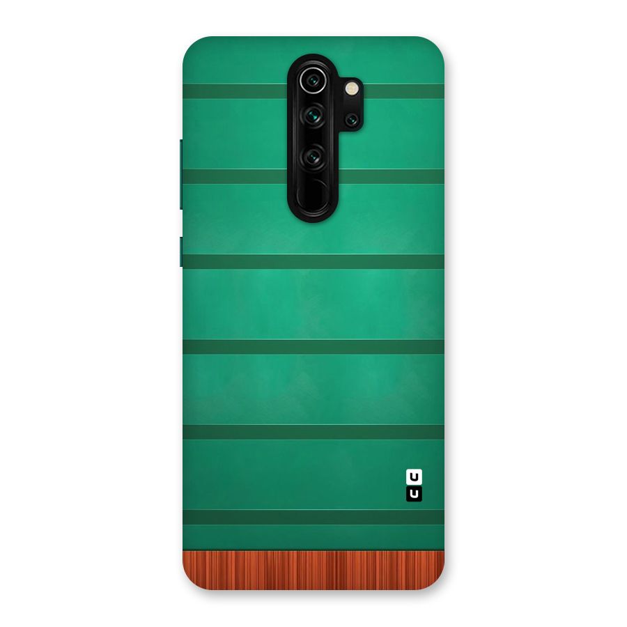Green Wood Stripes Back Case for Redmi Note 8 Pro