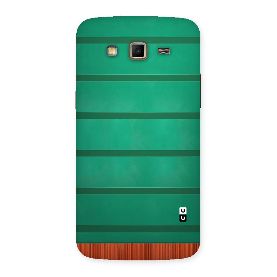 Green Wood Stripes Back Case for Samsung Galaxy Grand 2