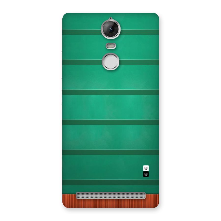 Green Wood Stripes Back Case for Vibe K5 Note