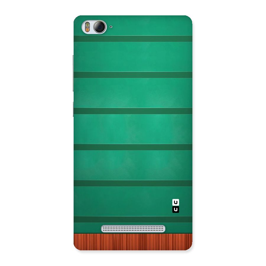 Green Wood Stripes Back Case for Xiaomi Mi4i
