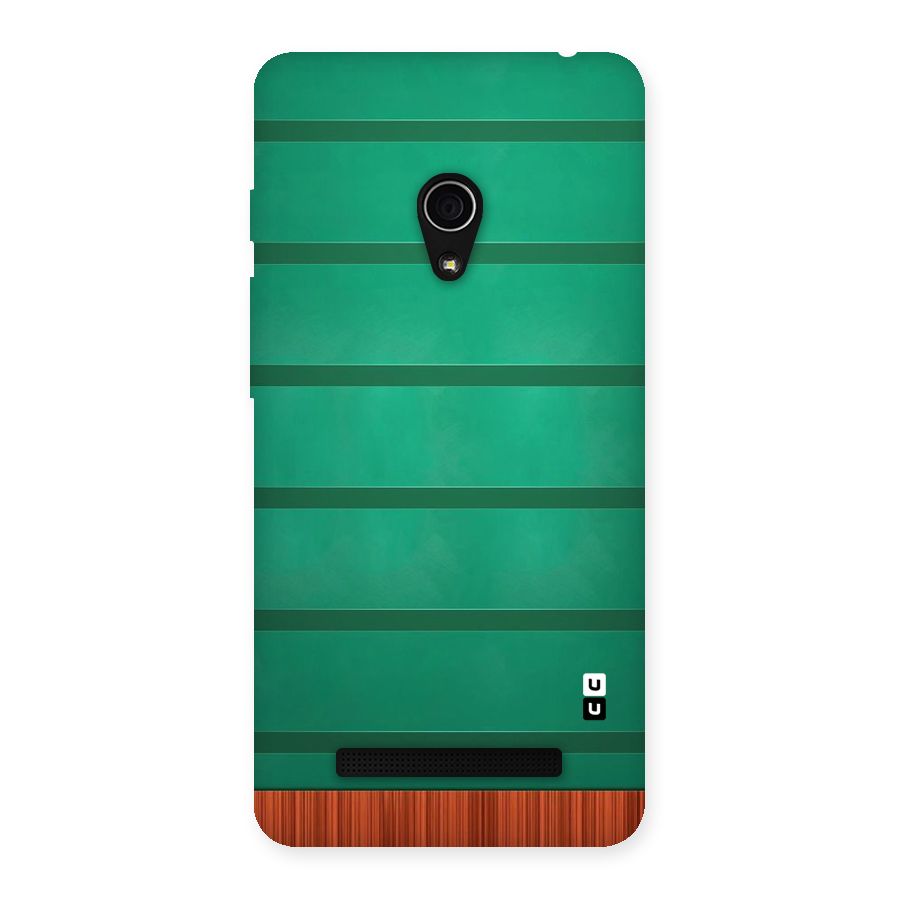 Green Wood Stripes Back Case for Zenfone 5