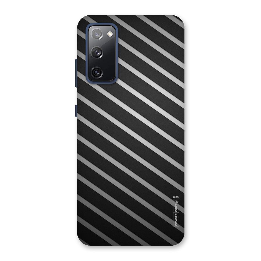 Grey And Black Stripes Back Case for Galaxy S20 FE