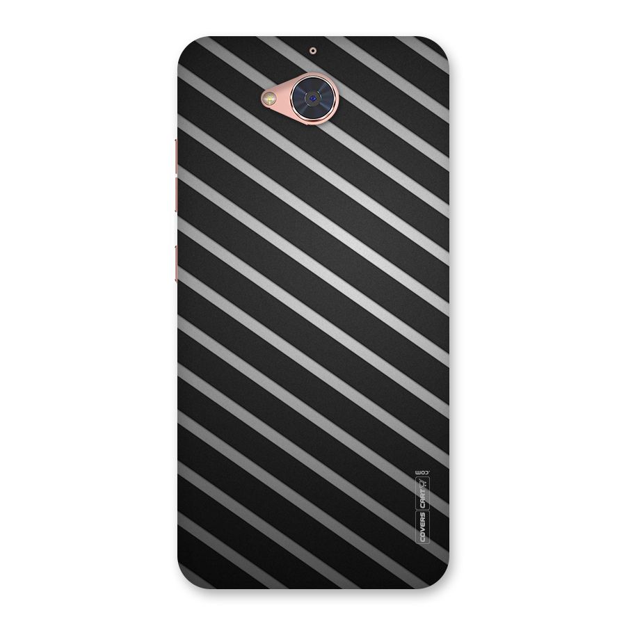 Grey And Black Stripes Back Case for Gionee S6 Pro