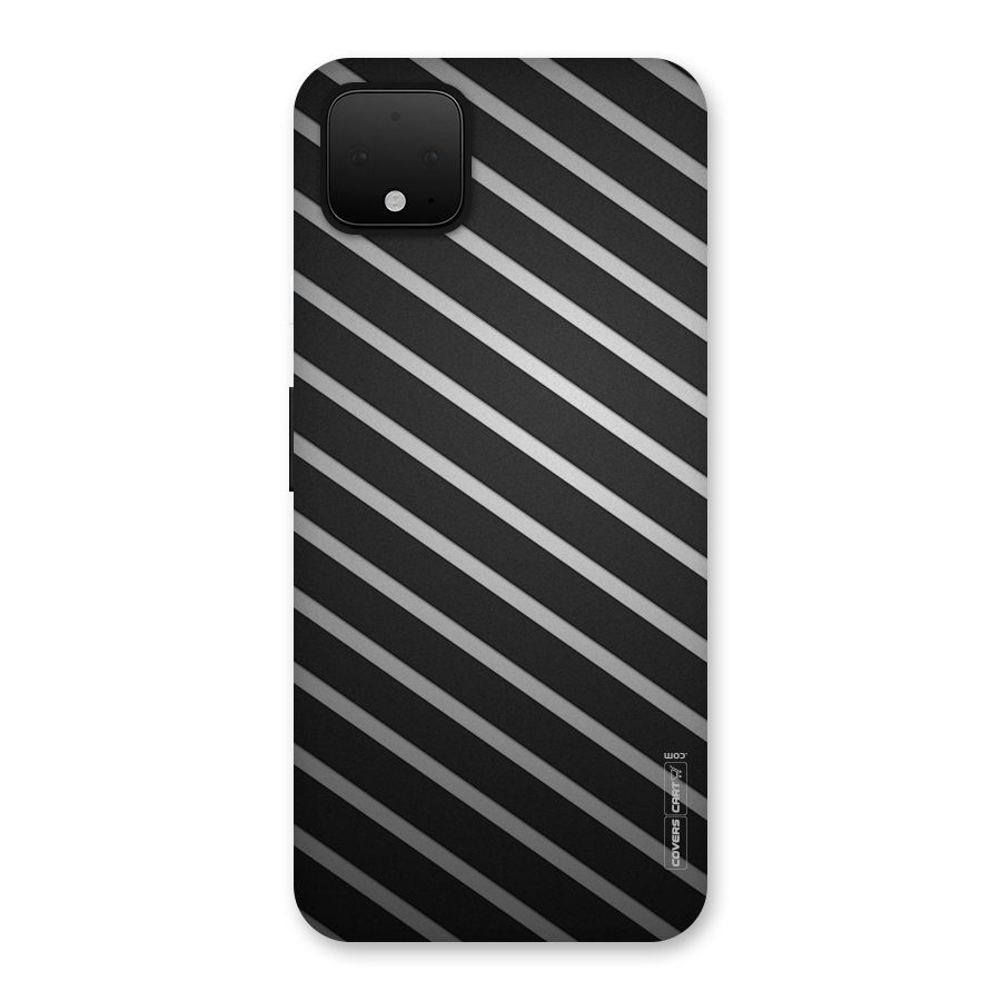 Grey And Black Stripes Back Case for Google Pixel 4 XL