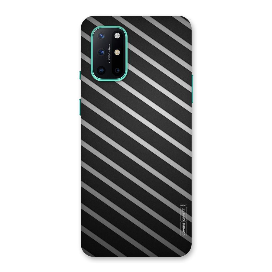 Grey And Black Stripes Back Case for OnePlus 8T