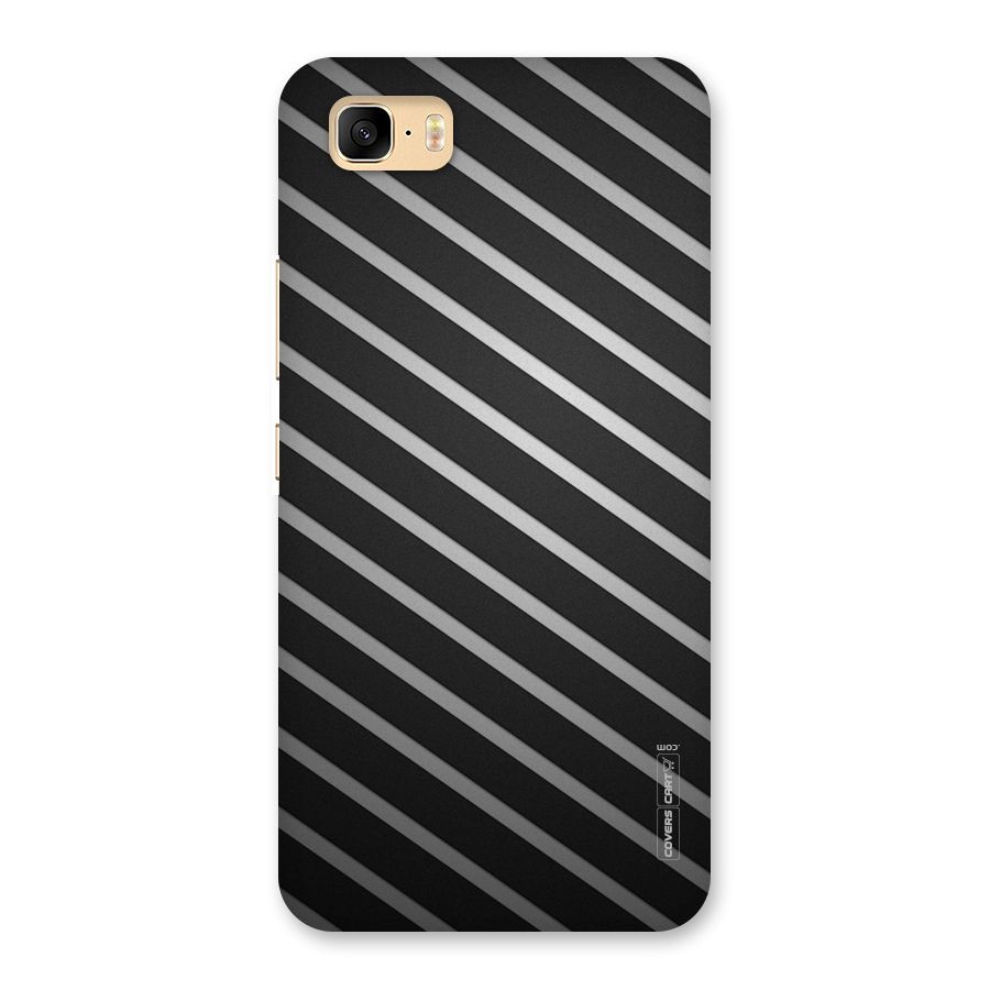 Grey And Black Stripes Back Case for Zenfone 3s Max