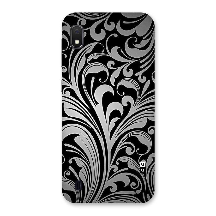 Grey Beauty Pattern Back Case for Galaxy A10