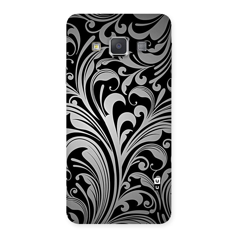 Grey Beauty Pattern Back Case for Galaxy A3