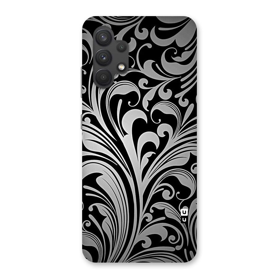 Grey Beauty Pattern Back Case for Galaxy A32