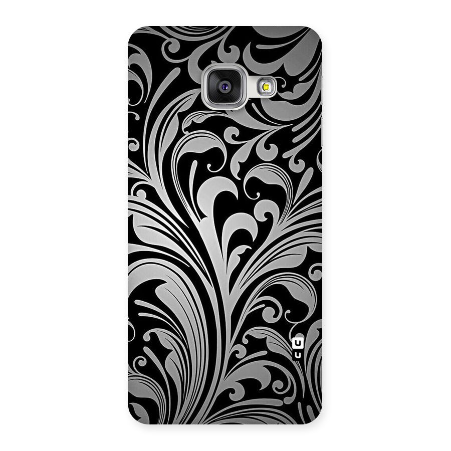 Grey Beauty Pattern Back Case for Galaxy A3 2016