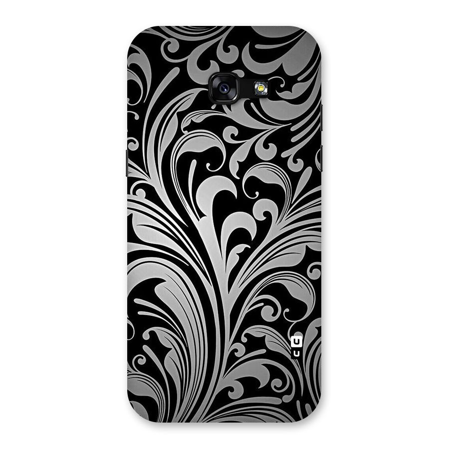 Grey Beauty Pattern Back Case for Galaxy A5 2017