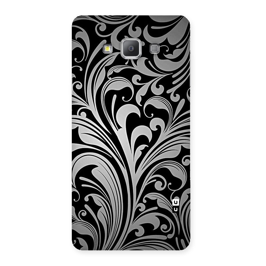 Grey Beauty Pattern Back Case for Galaxy A7