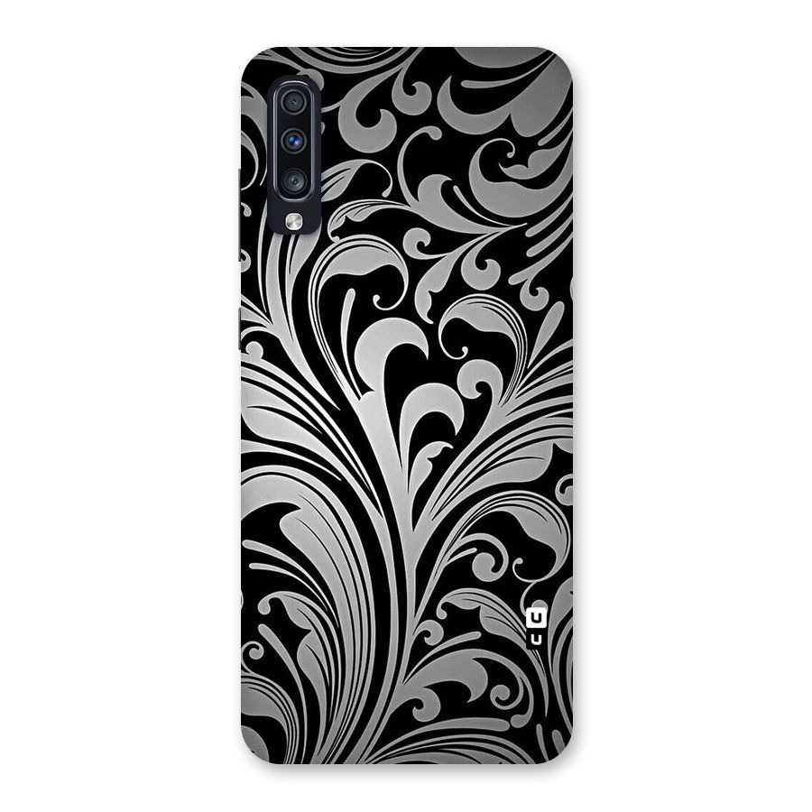 Grey Beauty Pattern Back Case for Galaxy A70