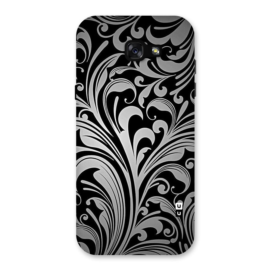 Grey Beauty Pattern Back Case for Galaxy A7 (2017)