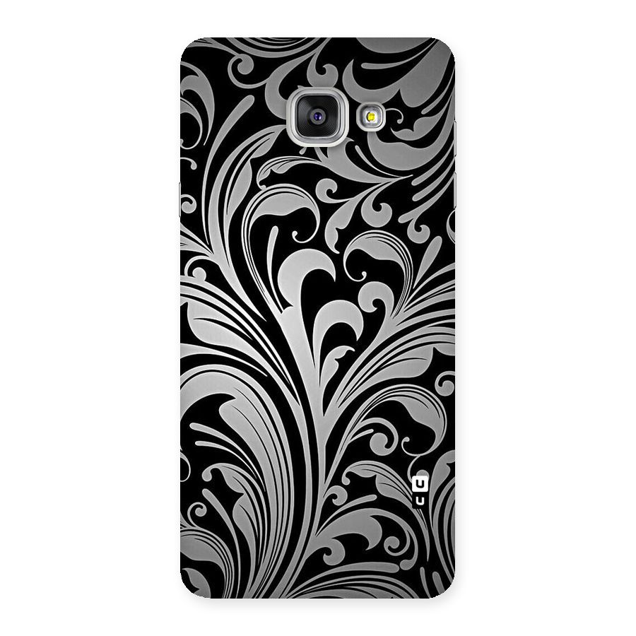 Grey Beauty Pattern Back Case for Galaxy A7 2016