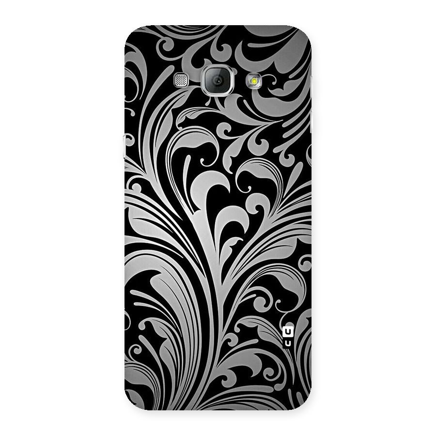 Grey Beauty Pattern Back Case for Galaxy A8