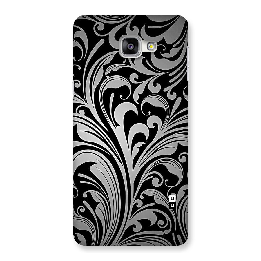 Grey Beauty Pattern Back Case for Galaxy A9