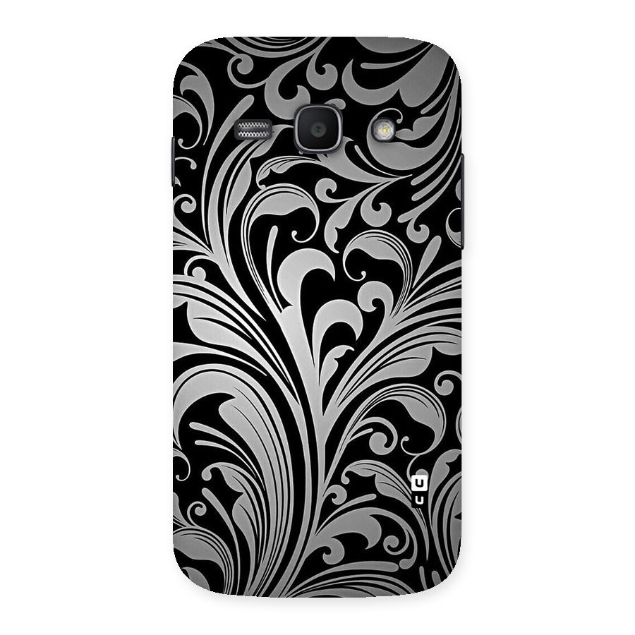 Grey Beauty Pattern Back Case for Galaxy Ace 3