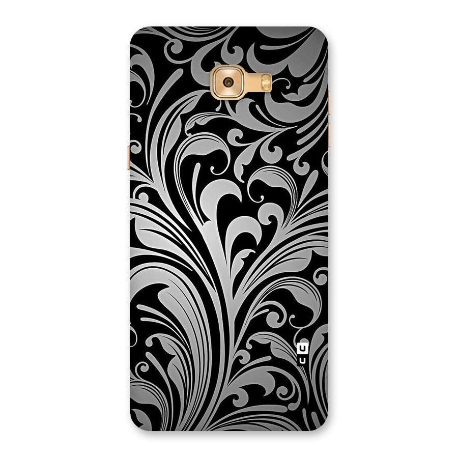 Grey Beauty Pattern Back Case for Galaxy C9 Pro