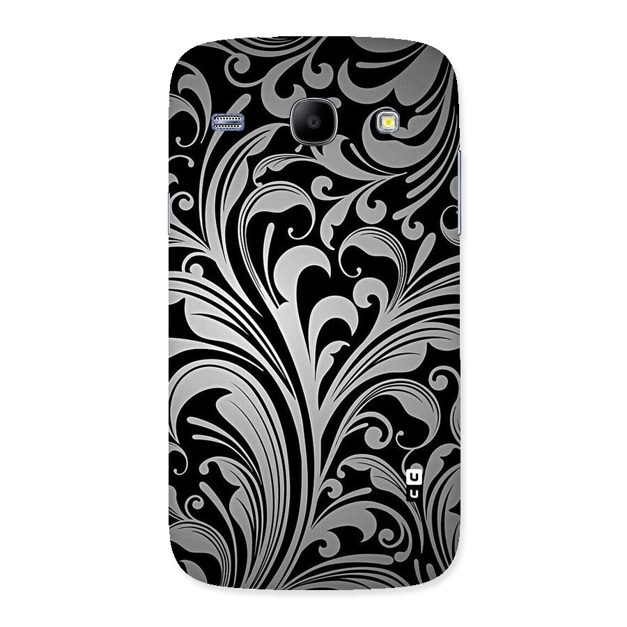 Grey Beauty Pattern Back Case for Galaxy Core