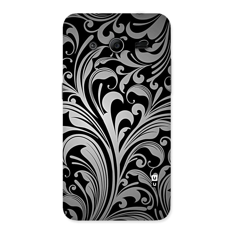 Grey Beauty Pattern Back Case for Galaxy Core 2