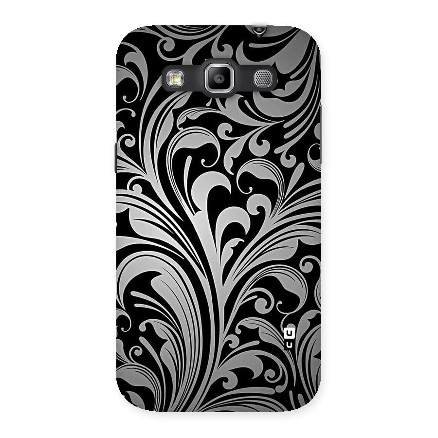 Grey Beauty Pattern Back Case for Galaxy Grand Quattro