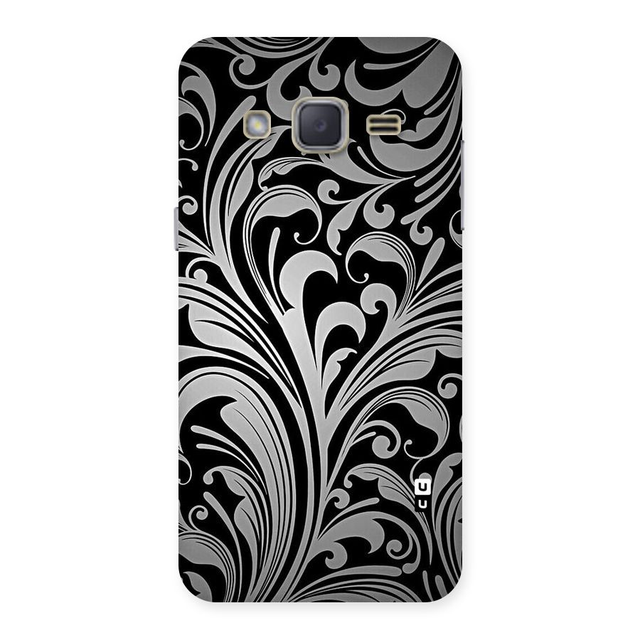 Grey Beauty Pattern Back Case for Galaxy J2