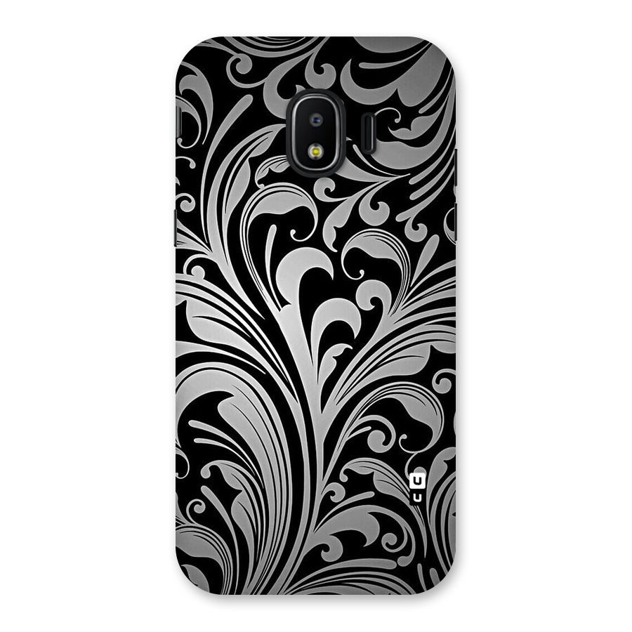 Grey Beauty Pattern Back Case for Galaxy J2 Pro 2018