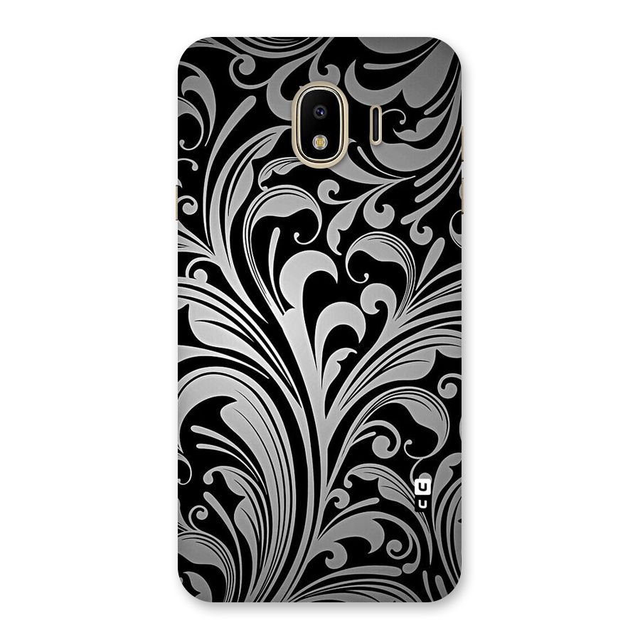 Grey Beauty Pattern Back Case for Galaxy J4